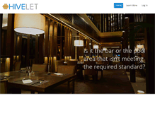 Tablet Screenshot of hivelet.com